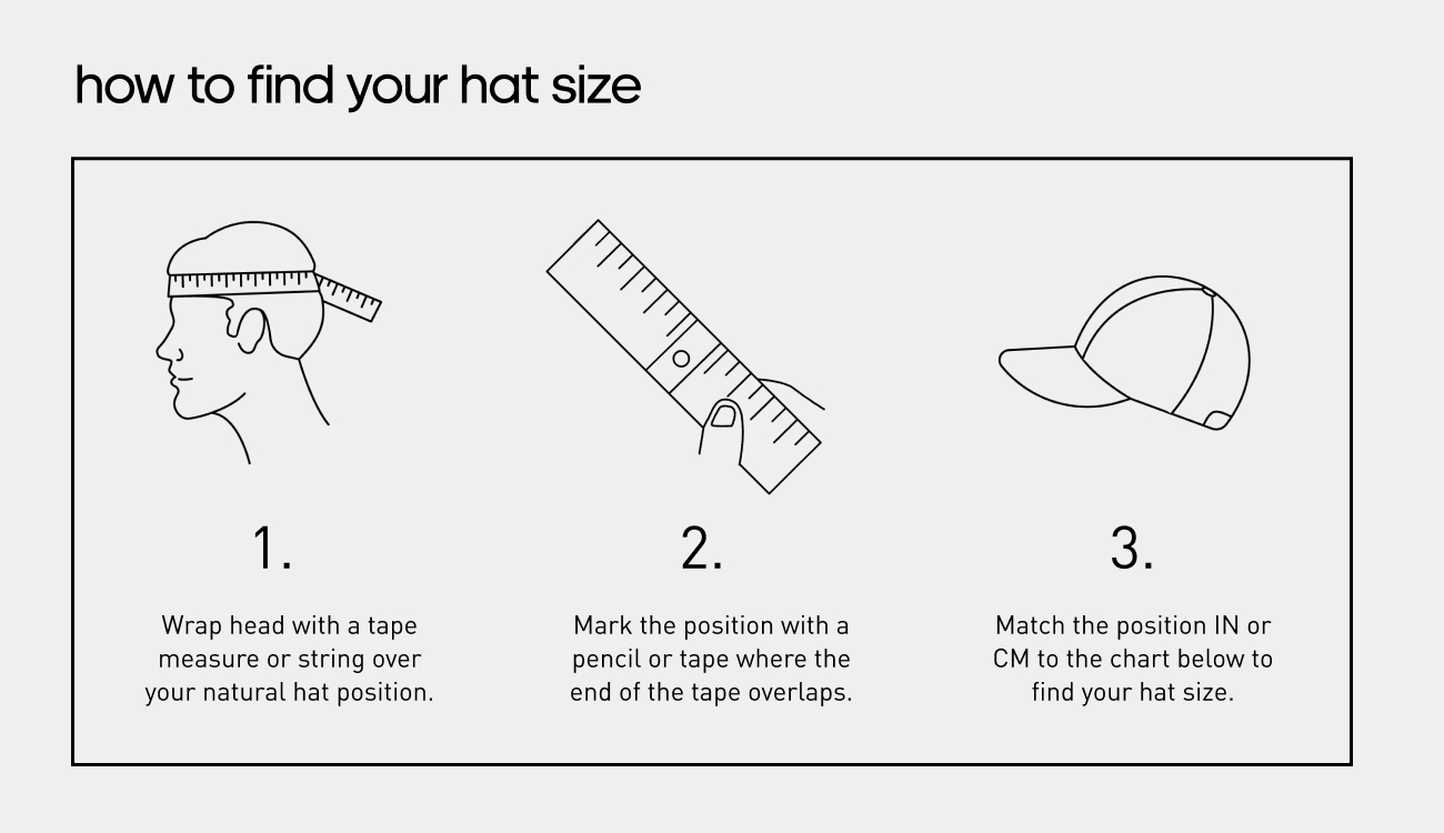 adidas Hat Size Guide