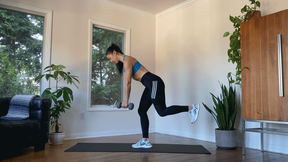 Single-Leg-One-Arm-Row