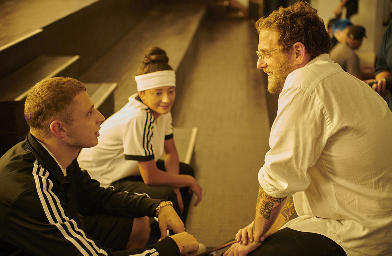 adidas JONAH HILL ダウンジャケット アディダス ジョナヒル 90年代のジョナ・ヒルに焦点 adidas Originalsコラボ