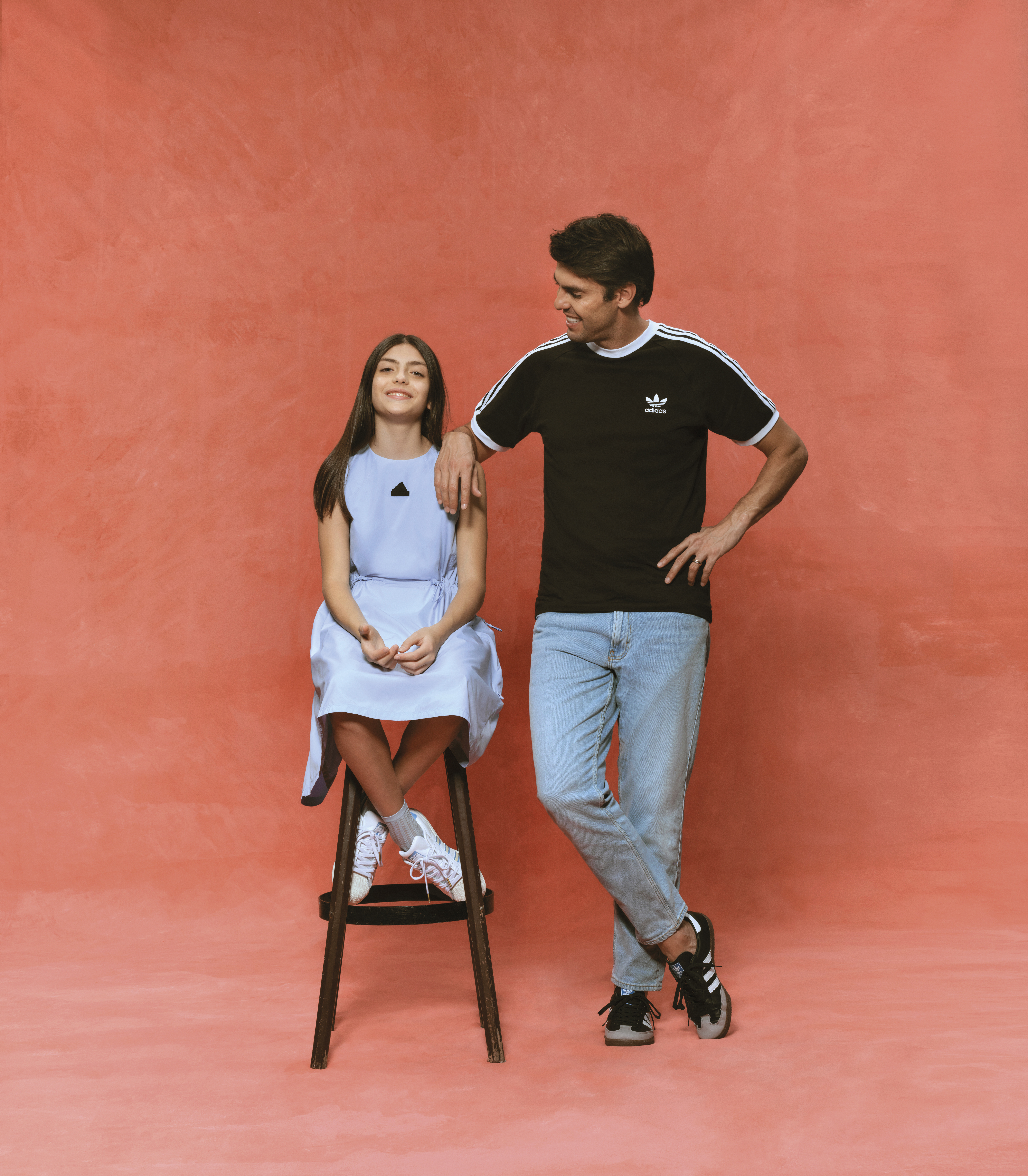 Kaka ze swoją córką