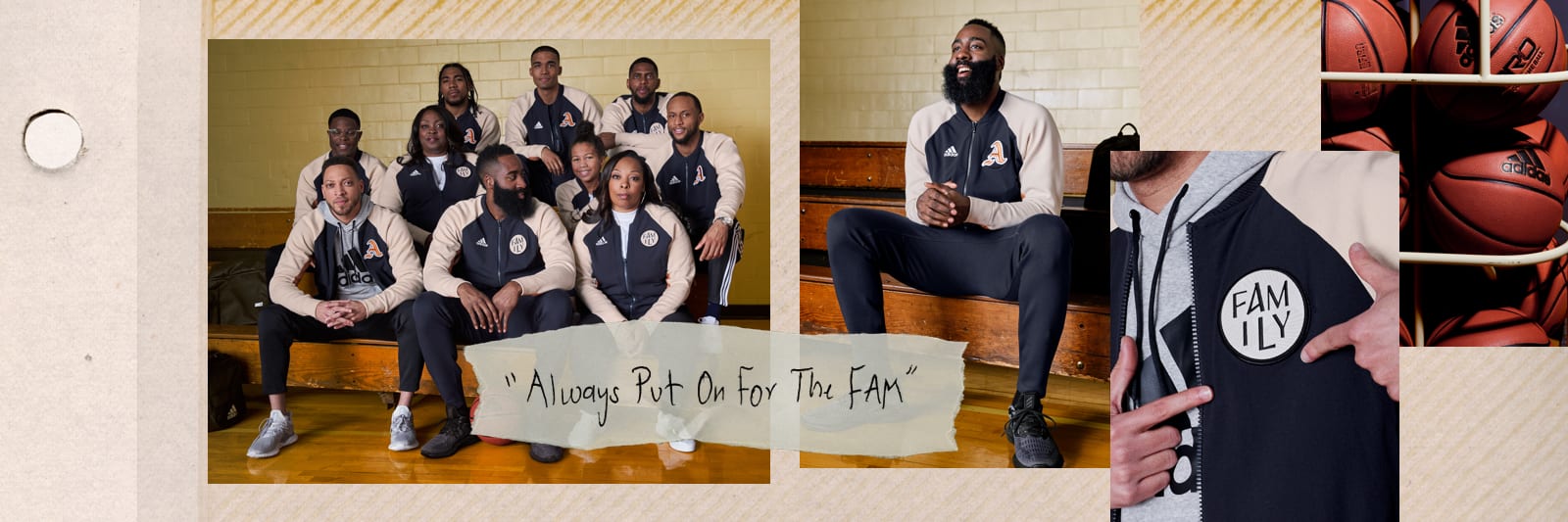 JAMES HARDEN: ALWAYS PUT ON FOR THE FAM JAMES HARDEN: ALWAYS PUT ON FOR THE FAM