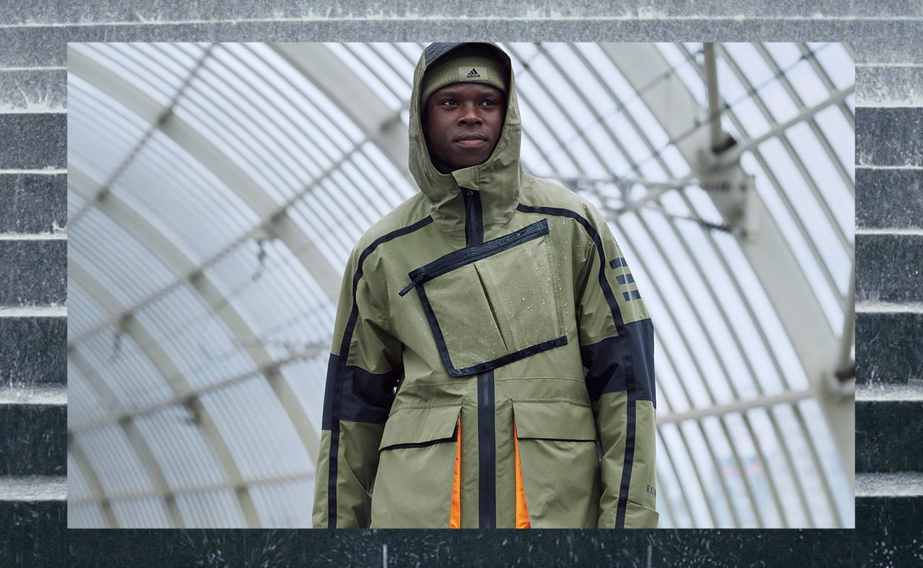 Adidas clearance techwear jacket