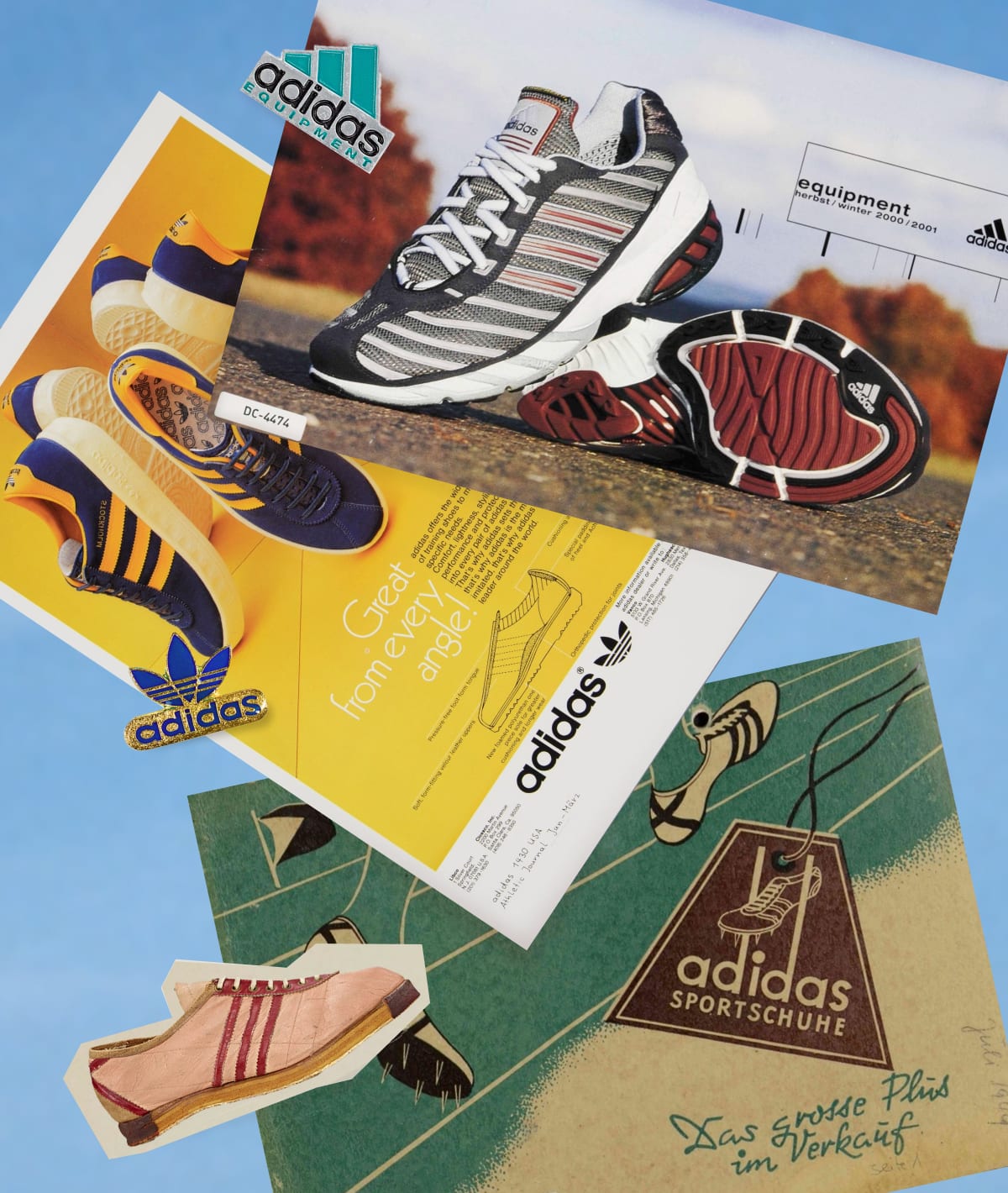 Gooey ziekte Aardewerk adidas Logos: History and Meaning