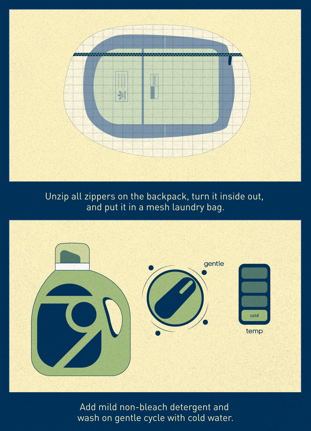 How to Clean Your Backpack by Hand
