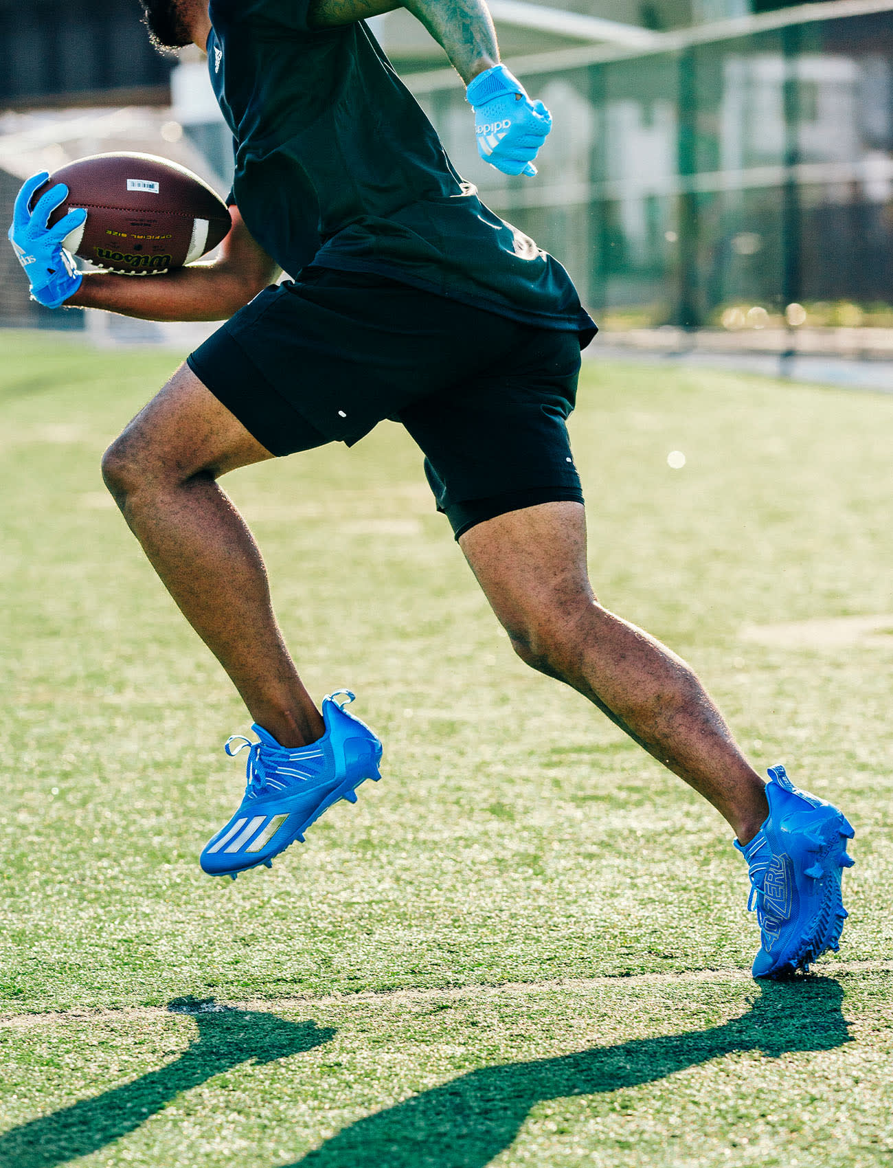 tape on football cleats