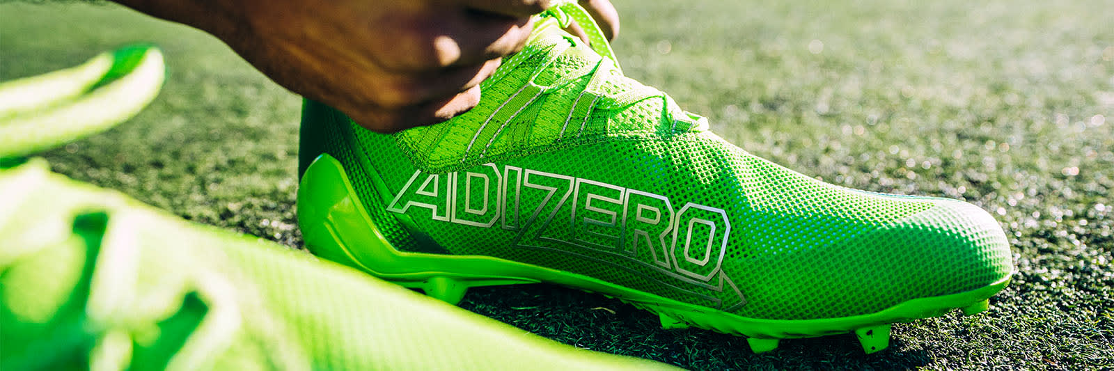 lime green adidas football cleats