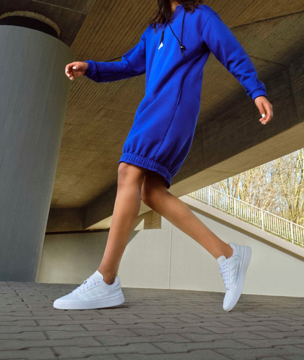 The Elevated White Sneaker  Nmd adidas women outfit, Sneaker
