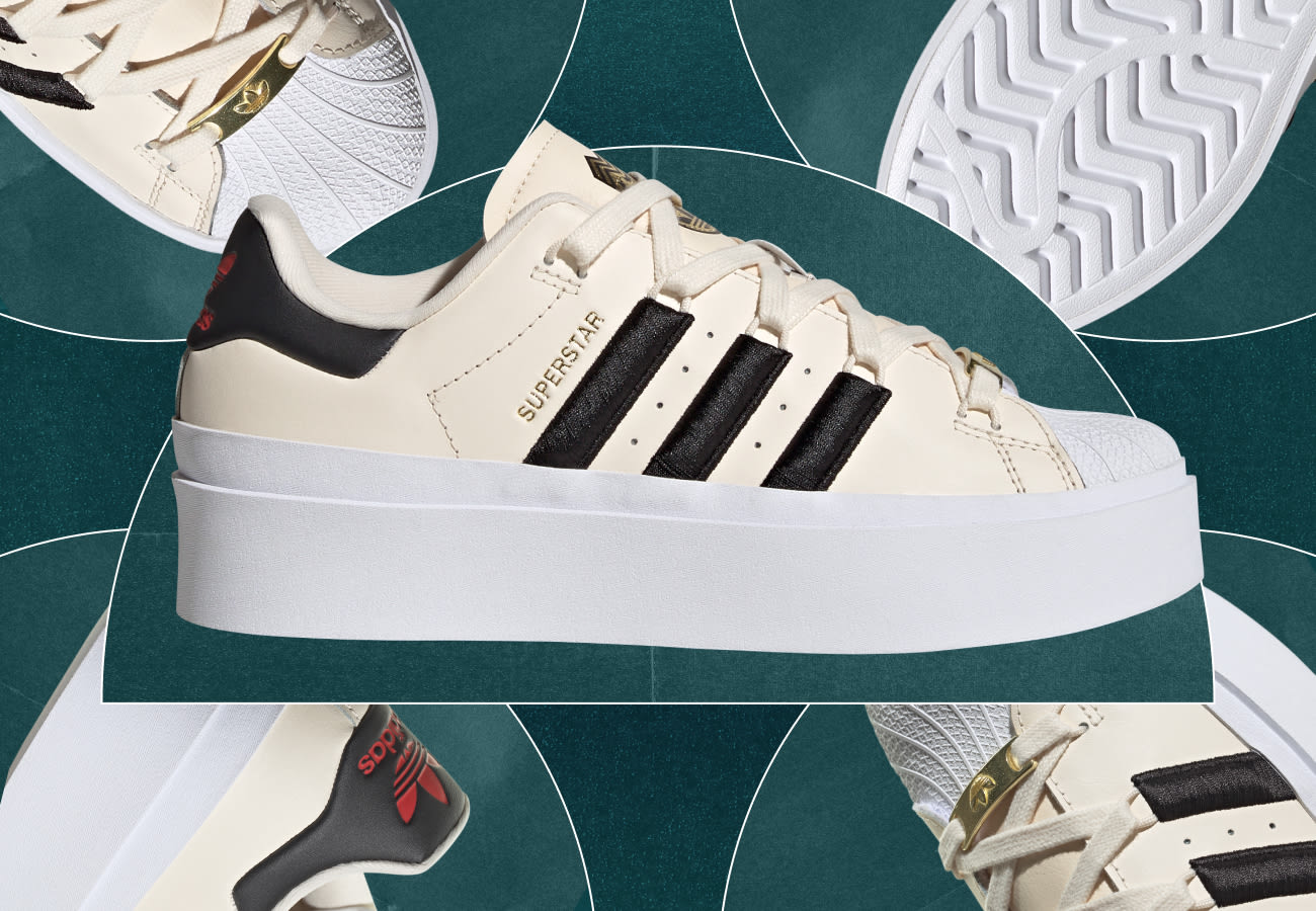 platform shell toe adidas