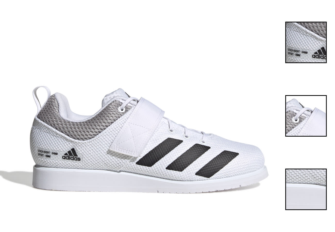 adidas Powerlift 5 Weightlifting Shoes - White | Unisex