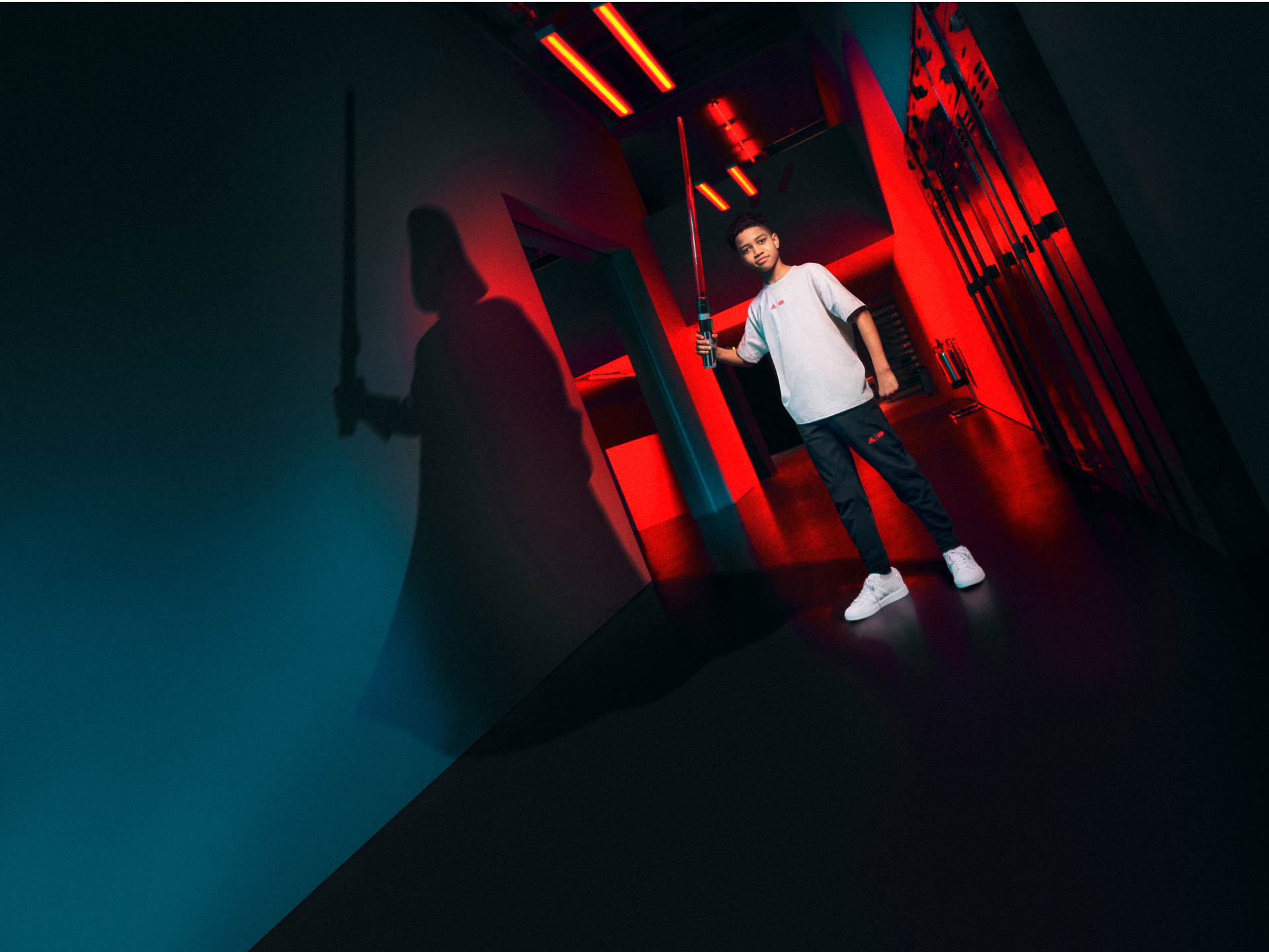 Adidas star wars uomo rosse discount