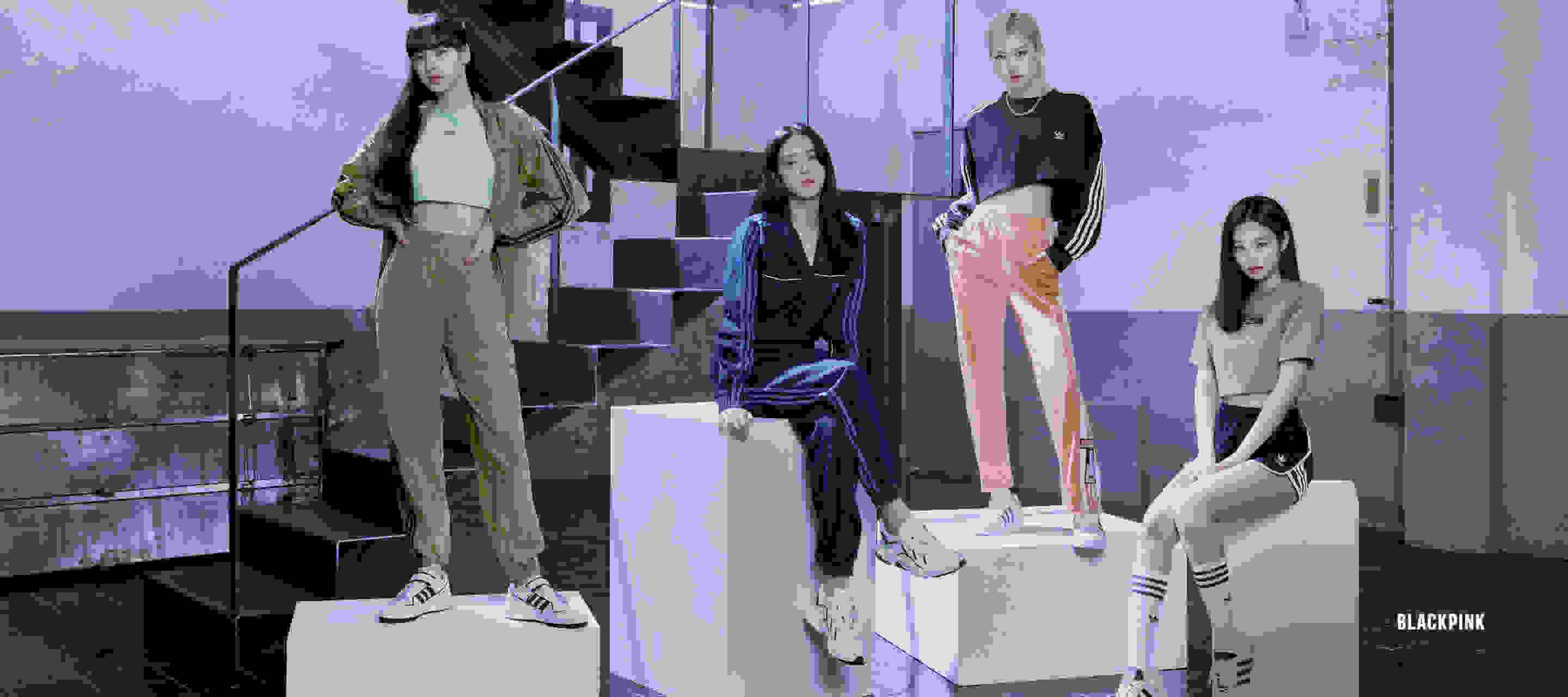 The four members of Blackpink are ready to make moves