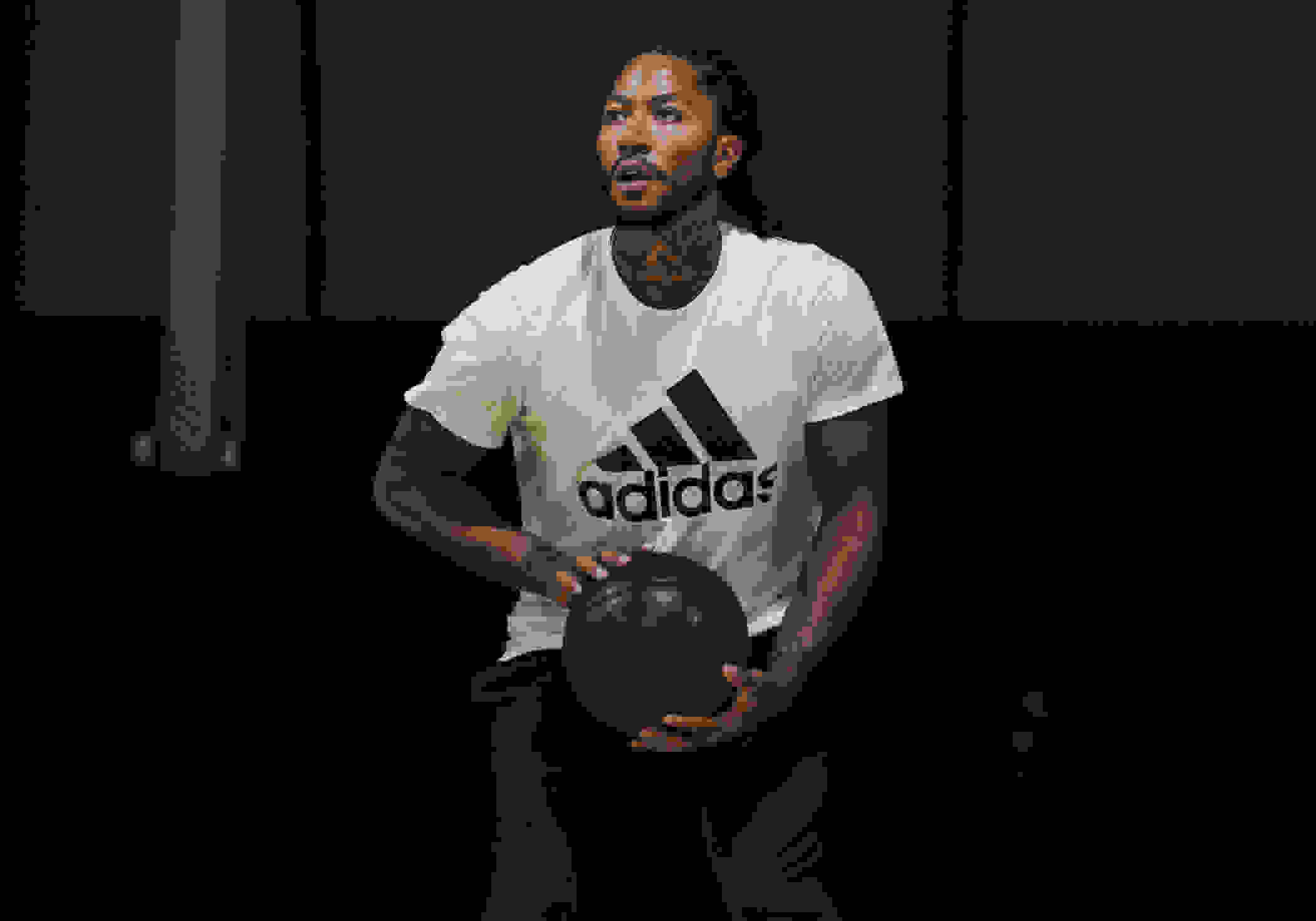 Pics: Derrick Rose & adidas Introduce Triple Black Colorway – Fake Shore  Drive®