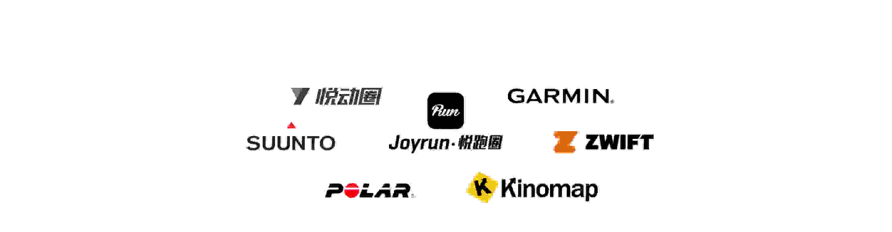 Logo's of all of our tracking partners