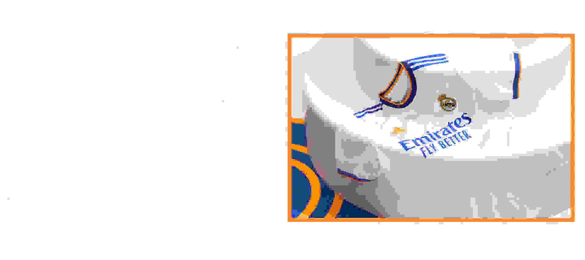Visual of the Real Madrid Home Jersey