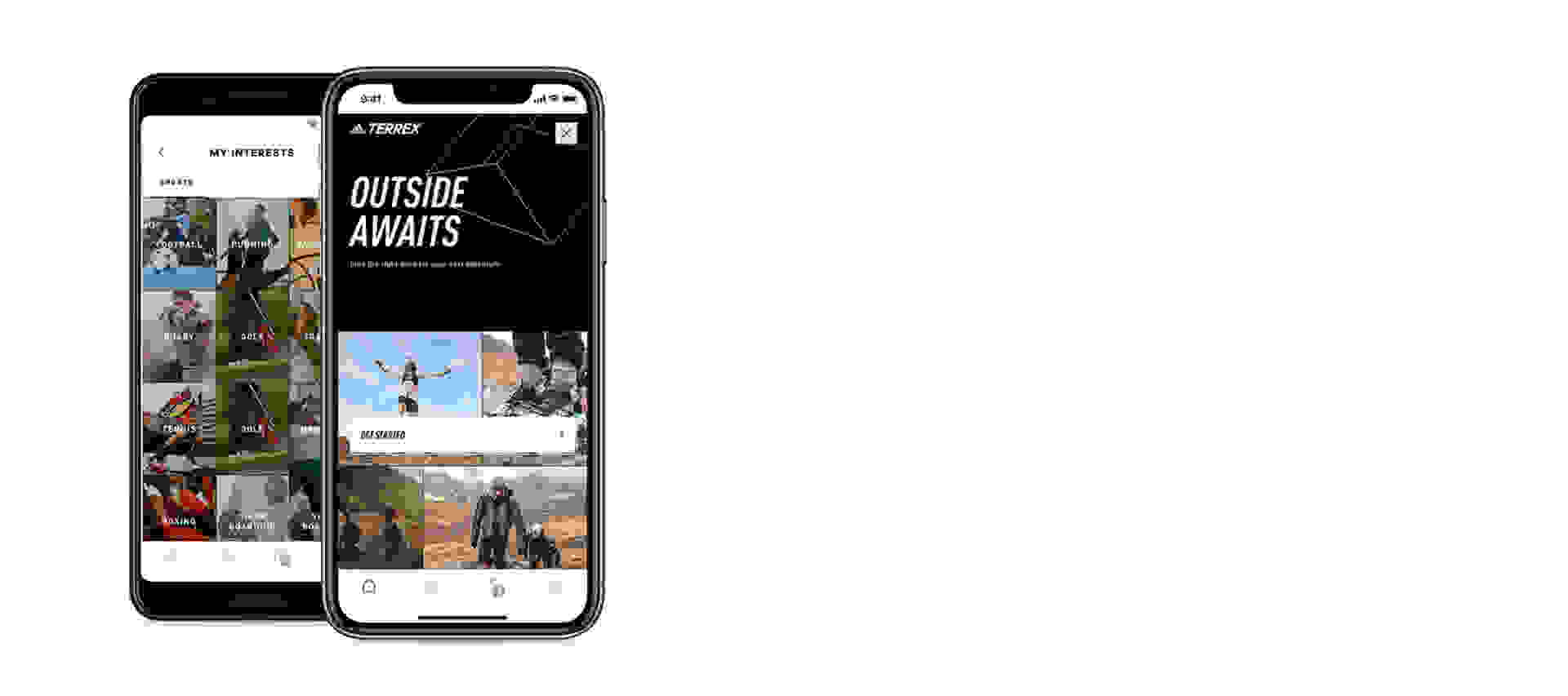 Adidas app download clearance