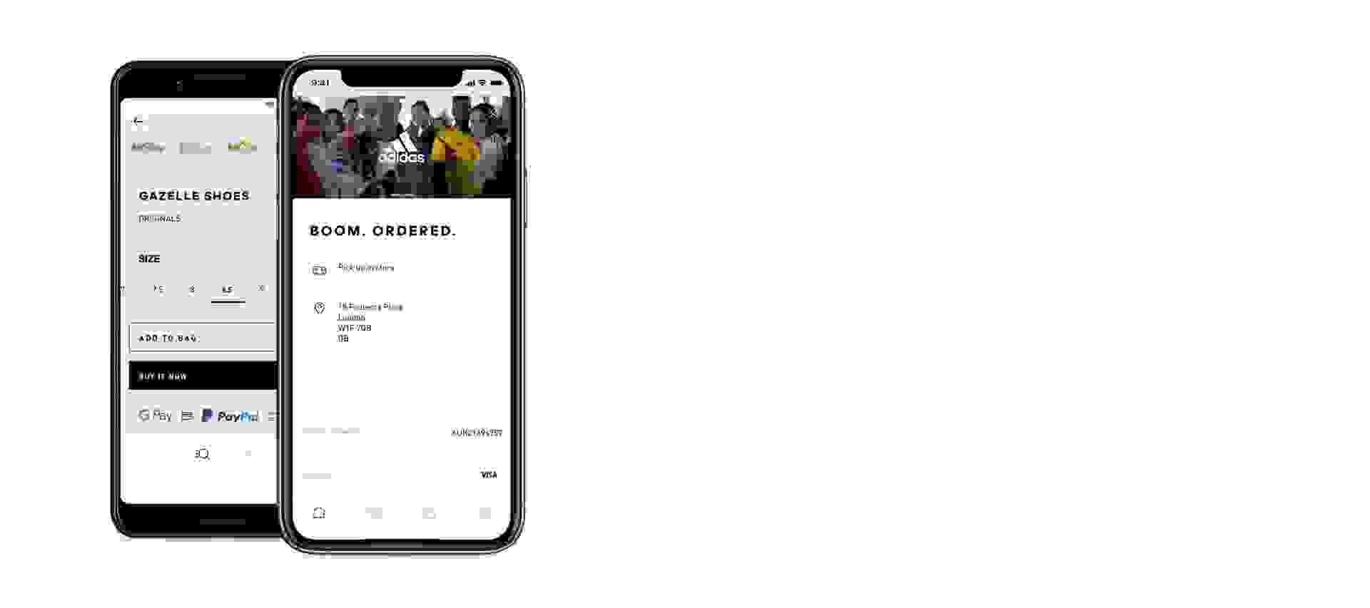 about the adidas apps.