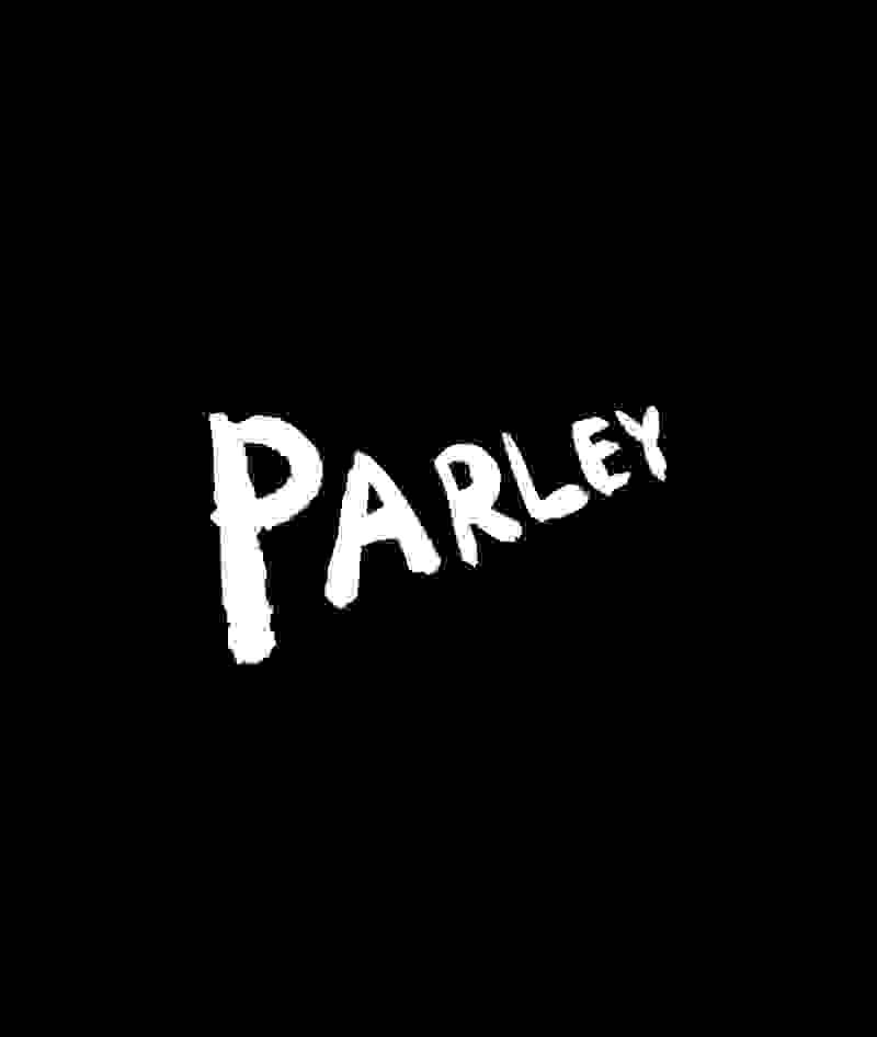 Parley logo on a black background