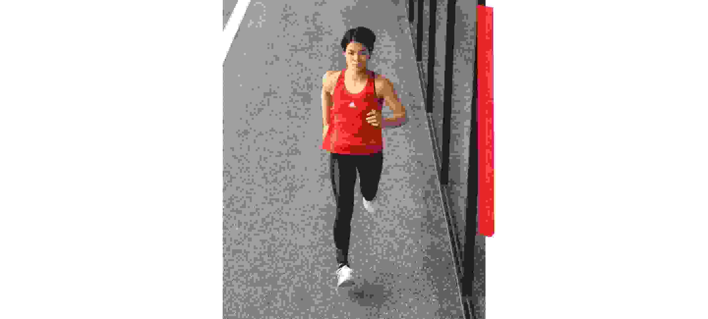 An image showing Uta Abe running
