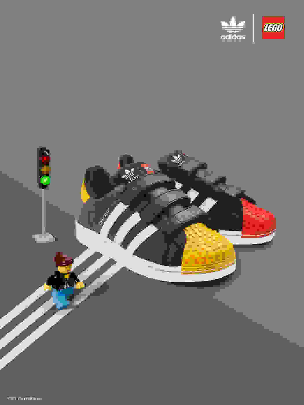 Key visual with kid wearing the new adidas LEGO® collection