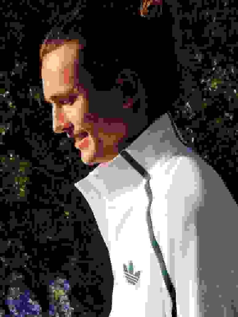 Tennis player Sascha Zverev wearing the London Originals Collection.