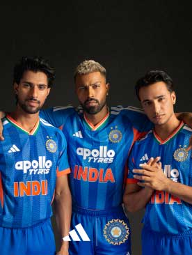 INDIA'S T20 JERSEY