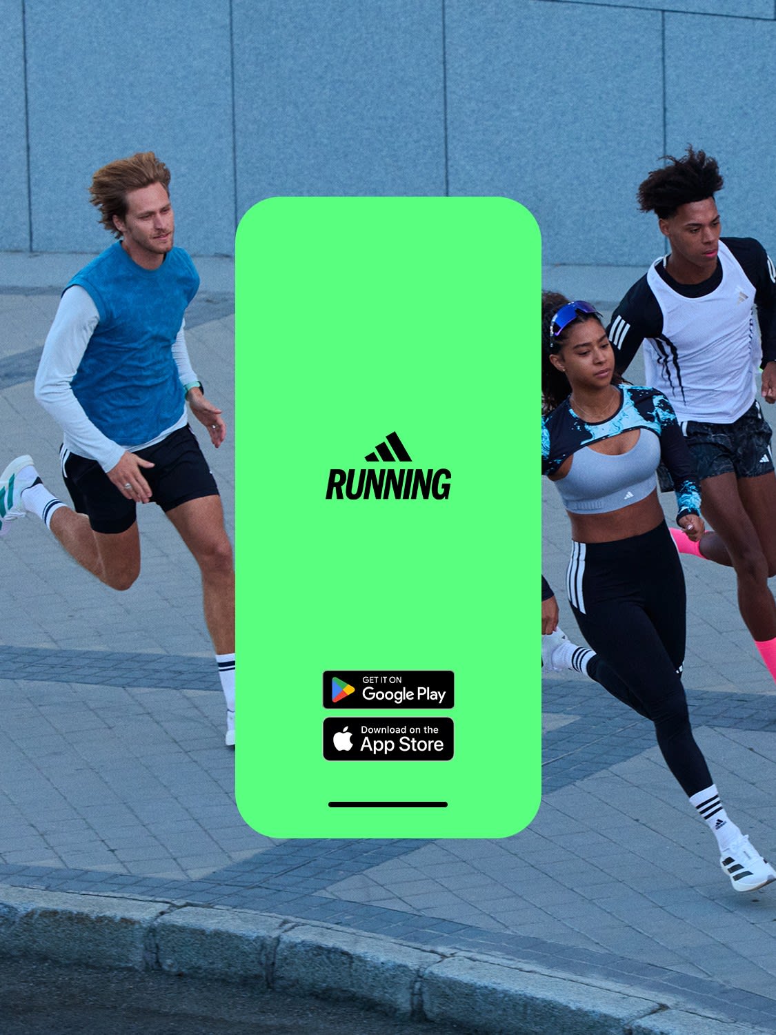 아디다스 러닝 앱 런칭