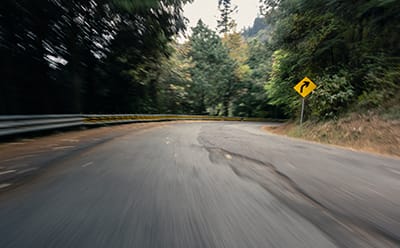 Road for the cycling.