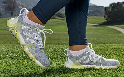 Profile image of waterproof golf shoe