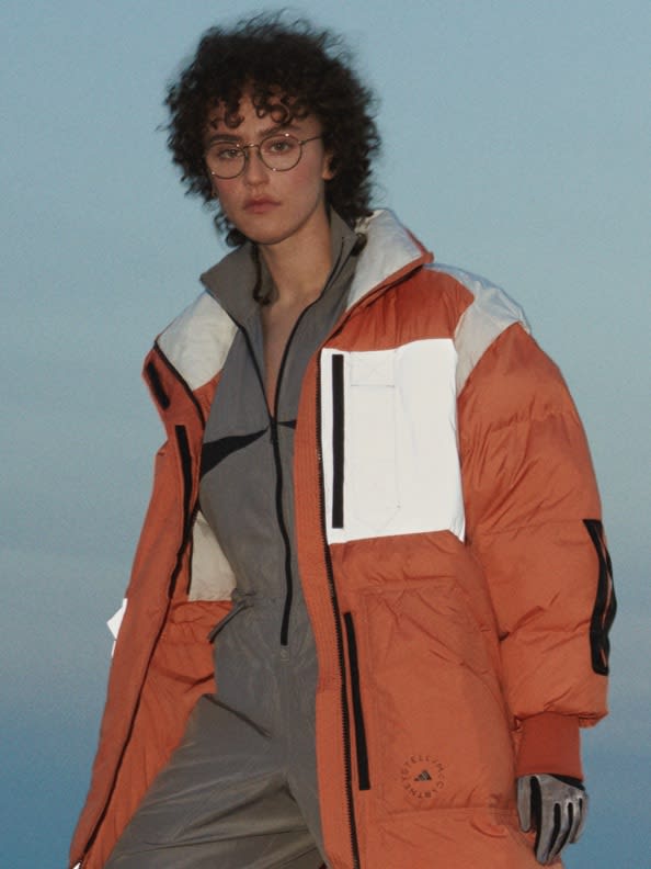 Ella Emhoff models the EARTH EXPLORER jacket