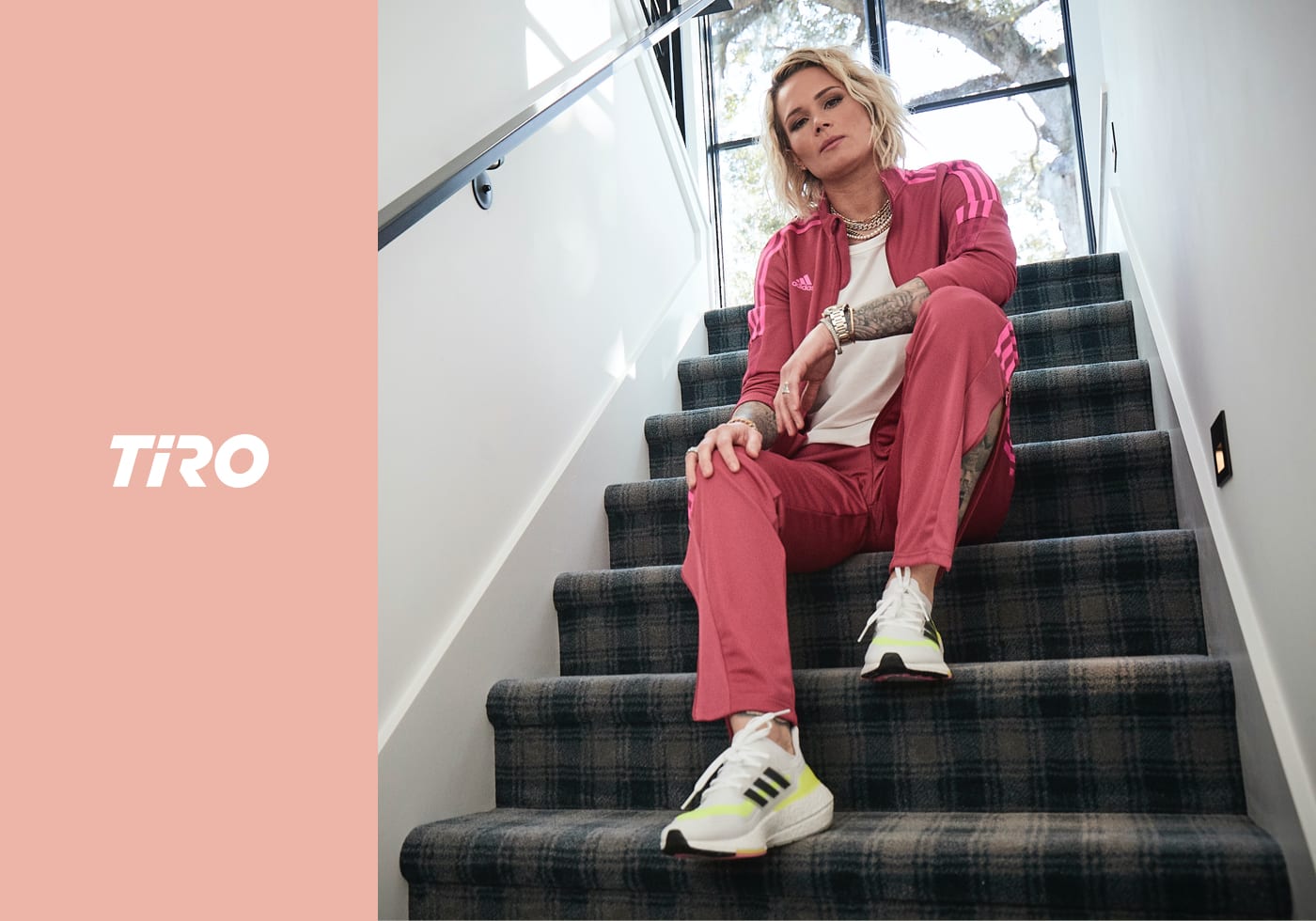 Image showing the key outfits for the Women's TIRO21 collection from adidas. Spring/Summer 2021.