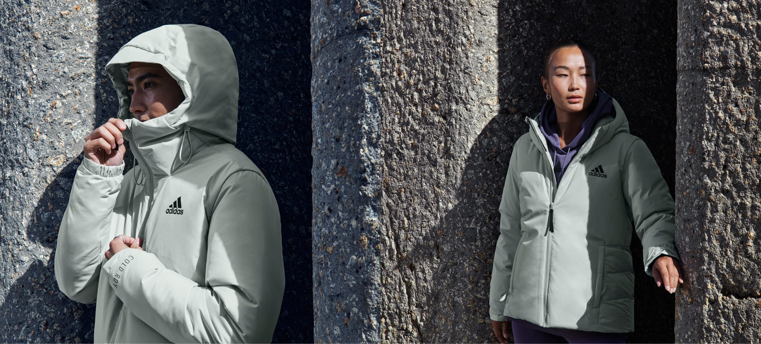 | adidas COLD.RDY adidas Belgium - Jacket Traveer Grey