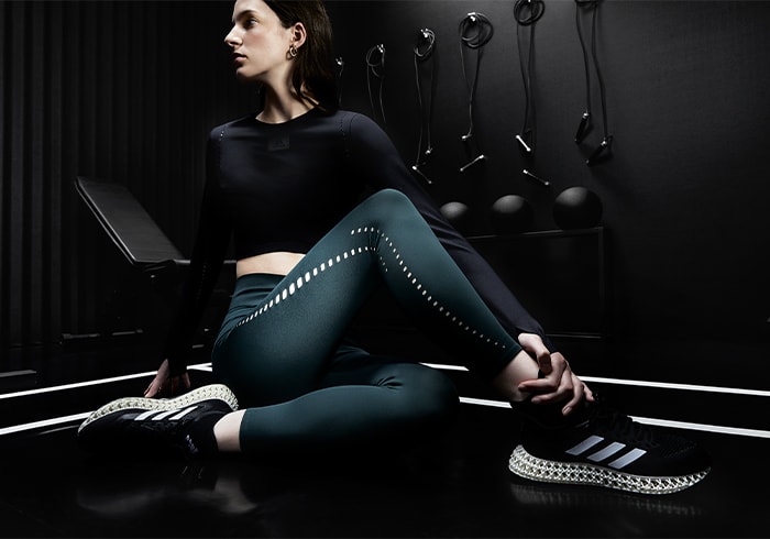 Model wears Best of adidas Training Capsule