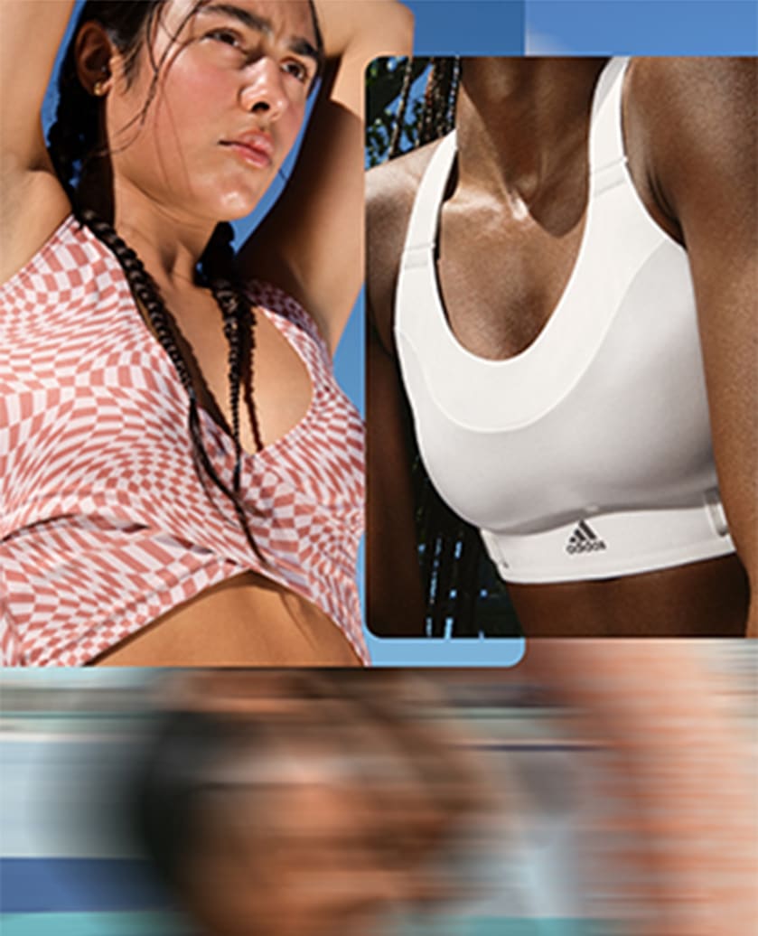 White sports top for women - ADIDAS PERFORMANCE - Pavidas