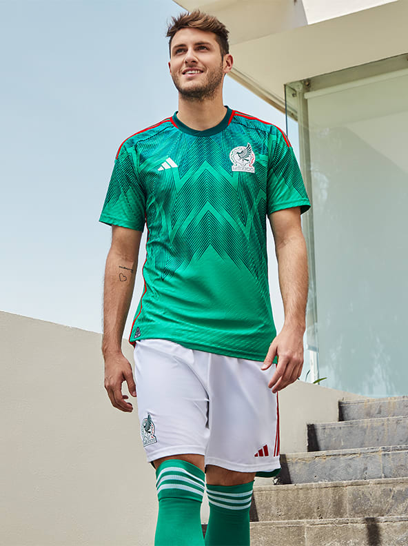 Mexico 22 Home Authentic Jersey