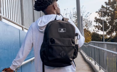 adidas Premium Essentials Roll-Top Backpack - Black | Unisex Lifestyle |  adidas US