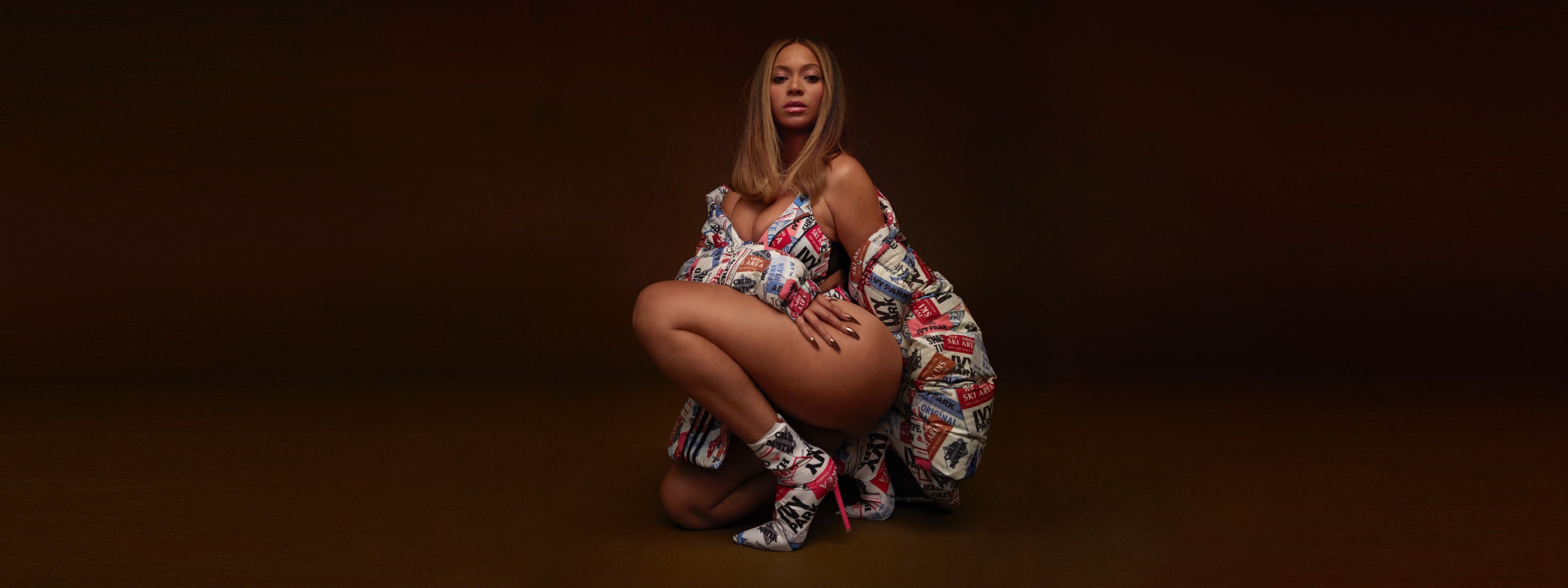adidas ivy park latex dress