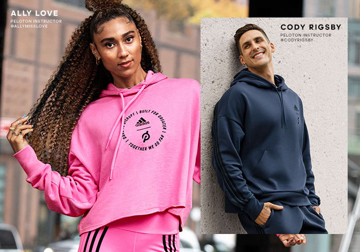 peloton adidas sweatshirt