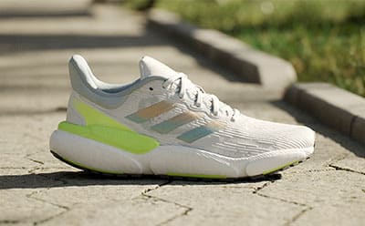 Solar running shoe by adidas.