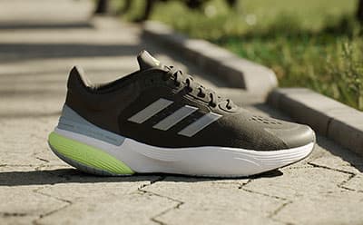 Response running shoe by adidas.