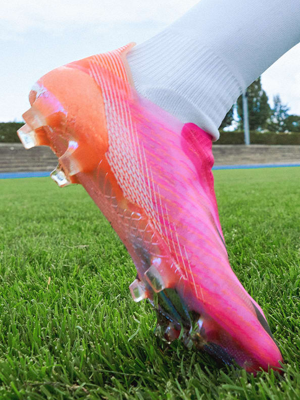 Action image featuring the X Boots.