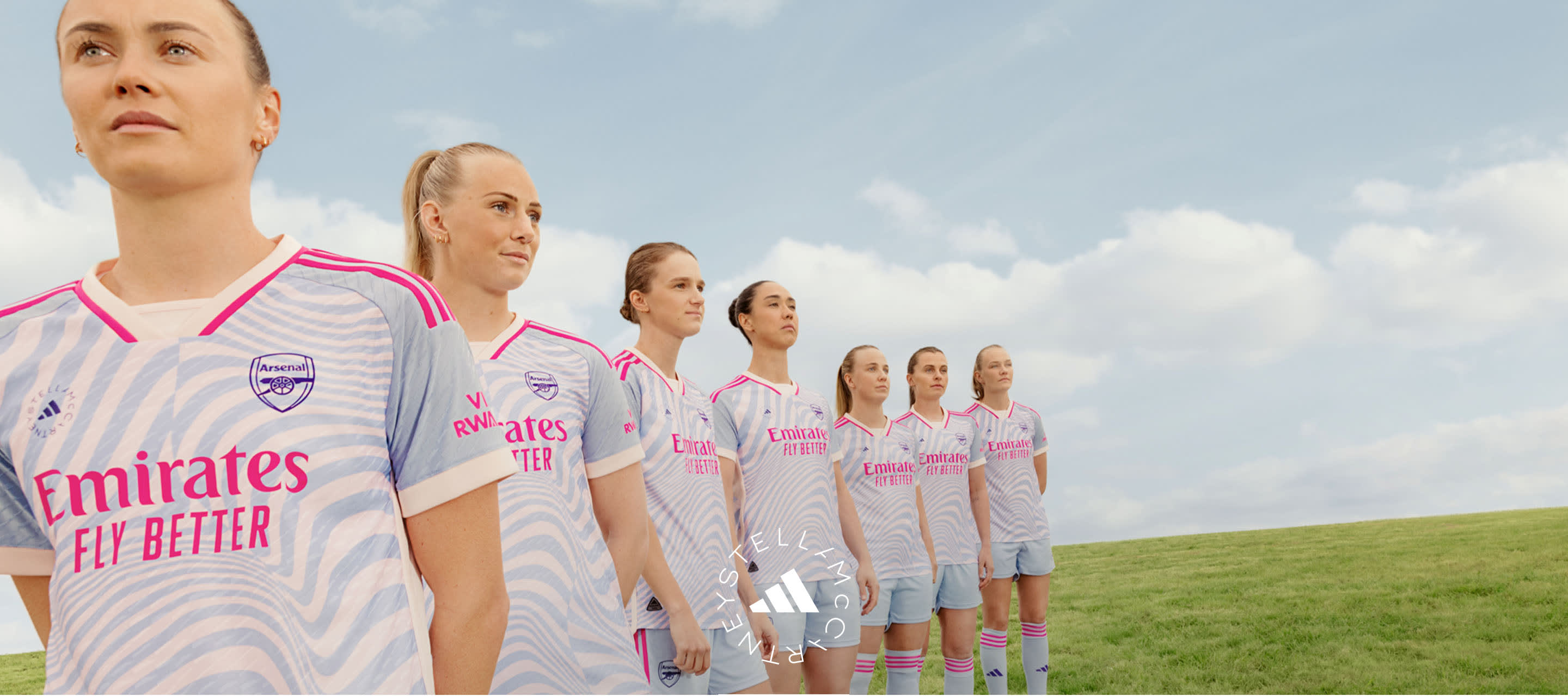 Arsenal and adidas unveil all-pink 2022-23 third kit