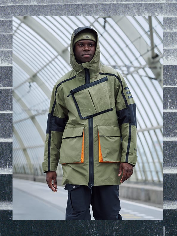 adidas rain suit