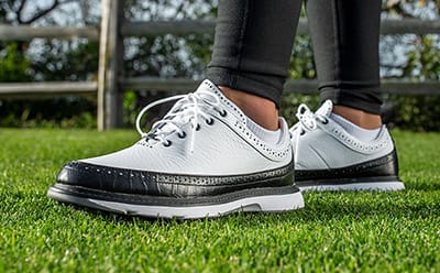 FootJoy Golf Previous Season Style Traditions Spiked Shoes |  RockBottomGolf.com