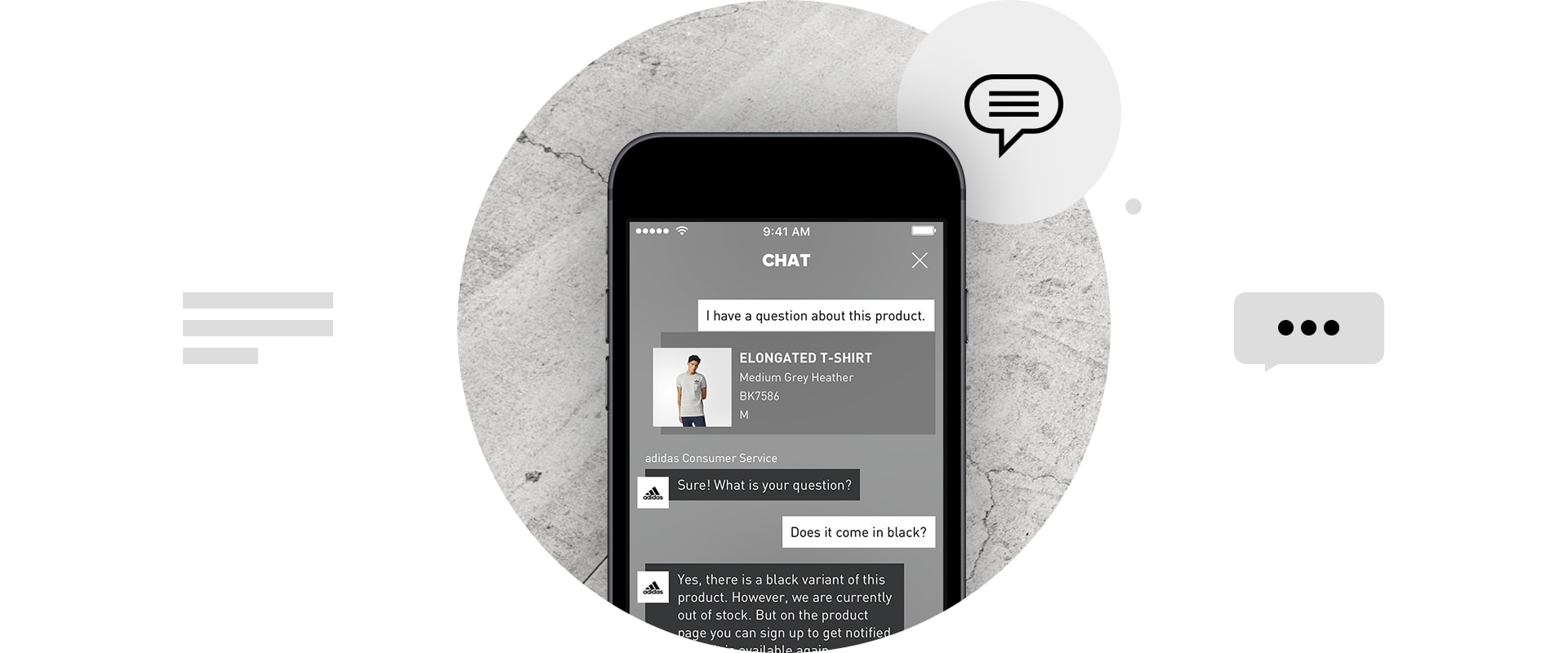 adidas live chat