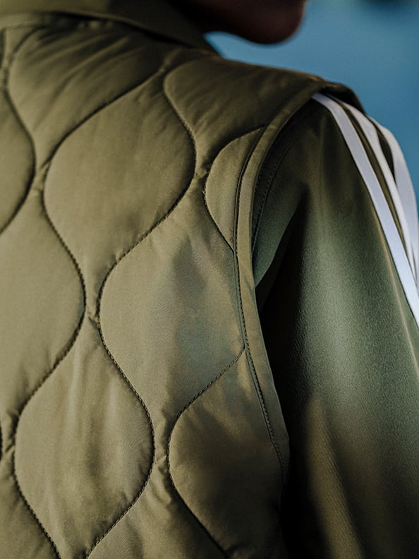 A close up of the new parley missions vest