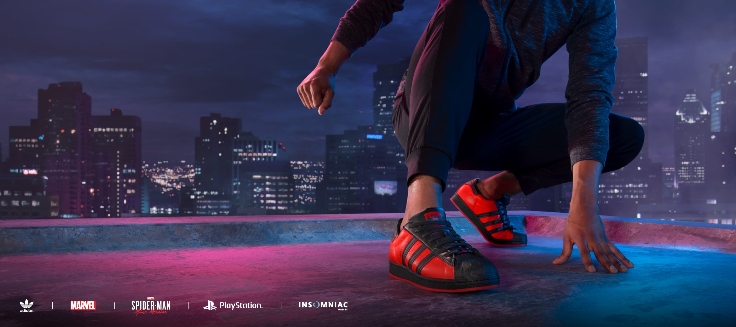 adidas Marvel's Spider-Man: Miles Morales Superstar Shoes - Black | adidas  Philippines