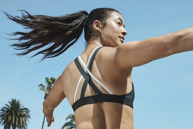 adidas longline sports bra