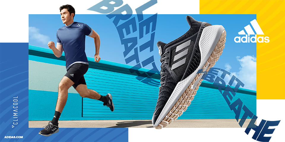 adidas ortholite float blau