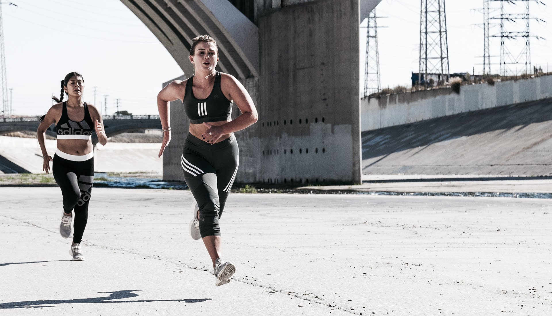 adidas running woman
