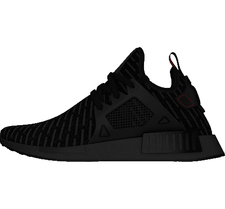 all black nmds mens